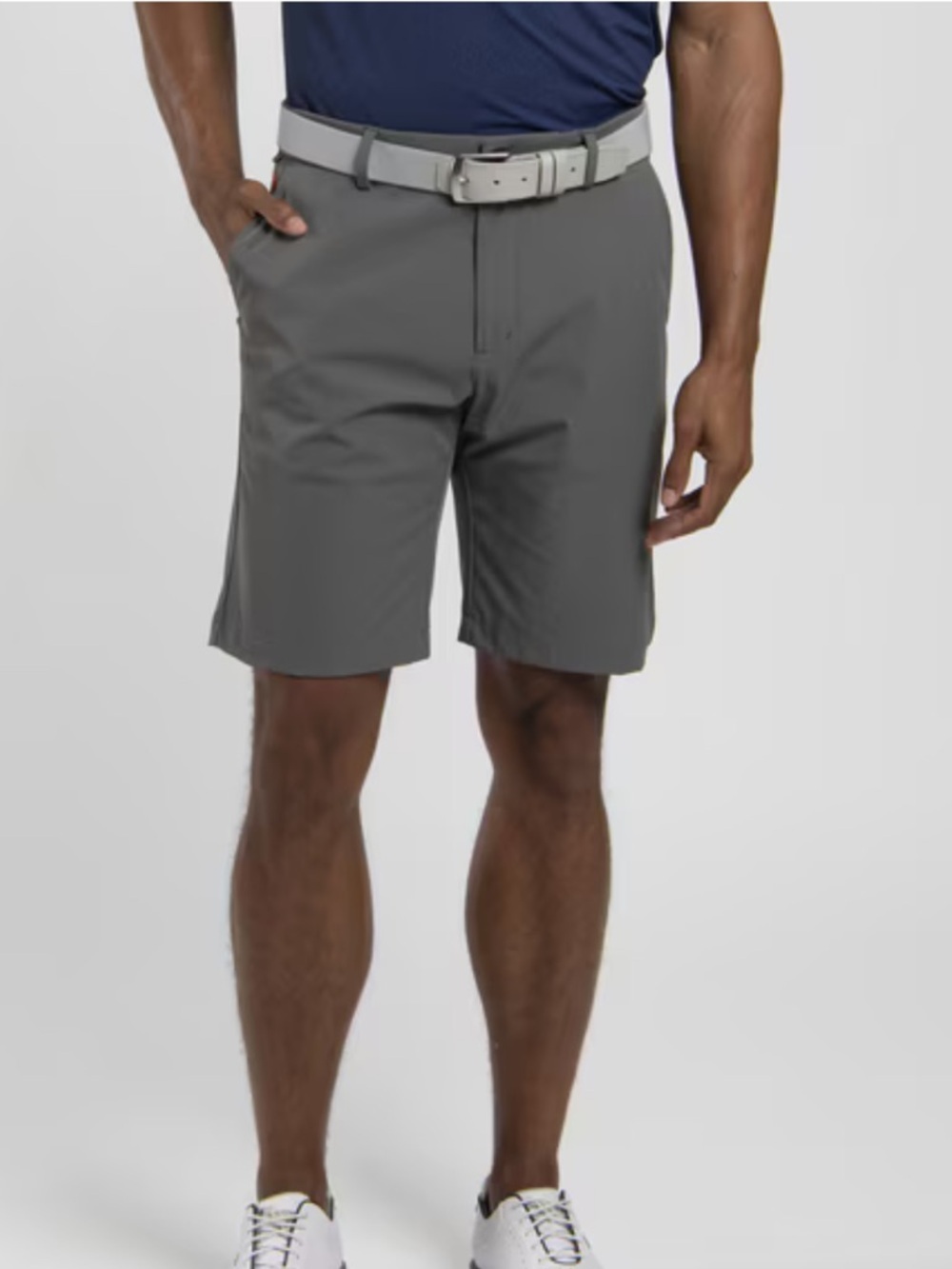 Kjus Men’s 10” Iver Lightweight Golf Shorts Regular Fit Waist 36 Steel Gray